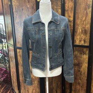 LOFT Dark Blue Jean Jacket